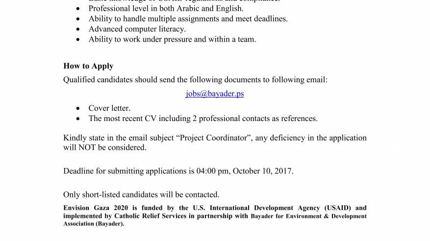 Job Vacancy Announcement_ PC - EG2020_002