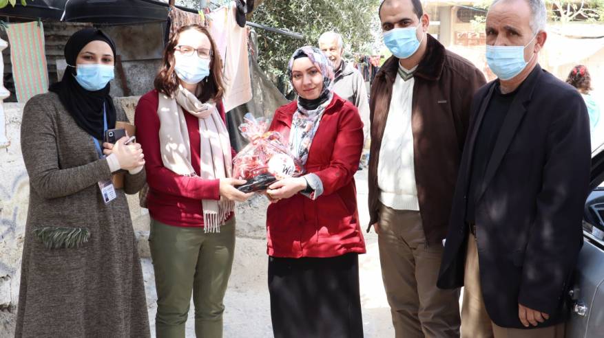 زيارة وفد من مؤسسة خدمات الاغاثة الكاثوليكية لجمعية بيادر